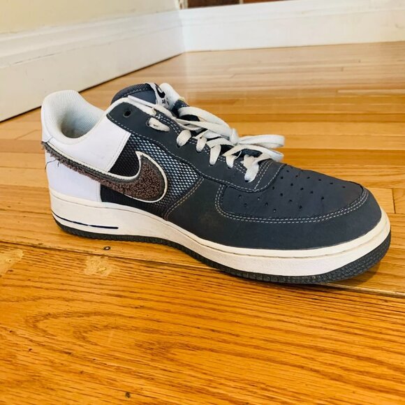 Nike Air Force 1 Low 'Stealth' Grey Size 10.5 - Picture 10 of 12